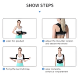 Adjustable Back Posture Corrector Belt