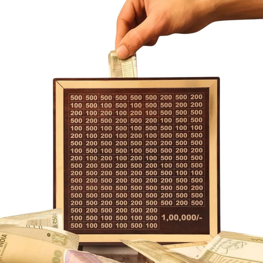 Savings Challenge Piggy Bank