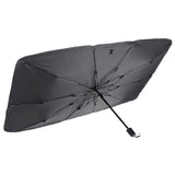 Car Windshield Sun Shade Umbrella – Foldable UV & Heat Protector (Black)